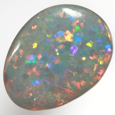 SOLID SEMI BLACK OPAL Bright sparkling Multicolours always